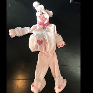 Girls Pink Poodle costume 2t/3t
